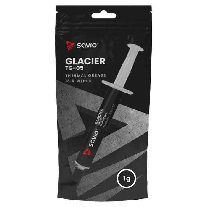 Термопаста Savio TG-05 1g за радиаторна смес 18 W/m·K