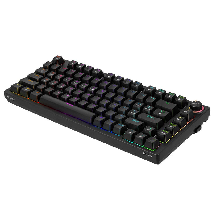 SAVIO PHENIX Безжична механична клавиатура, Gateron Red Pro, ABS