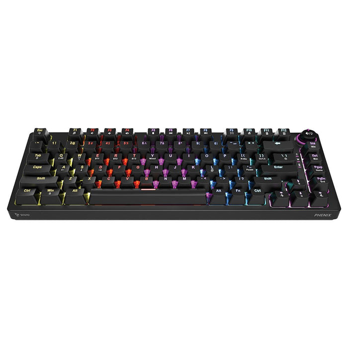 SAVIO PHENIX Безжична механична клавиатура, Gateron Red Pro, ABS