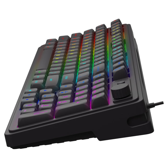 Геймърска клавиатура Savio Galaxis, USB, QWERTY, US English, Черна