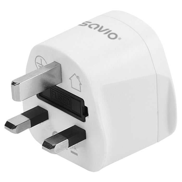 Savio AP-05 захранващ адаптер/инвертор за вътрешна употреба 2500 W бял