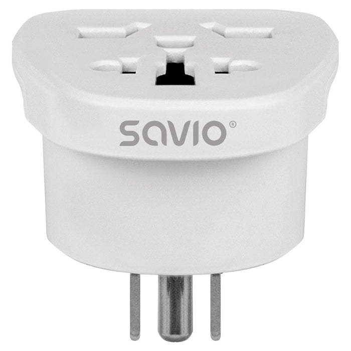 Savio AP-07 захранващ адаптер/инвертор Универсален 2500 W Бял