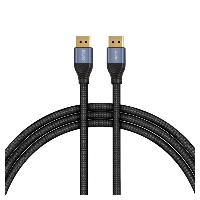 Savio CL-211 DisplayPort кабел 3 м Черен