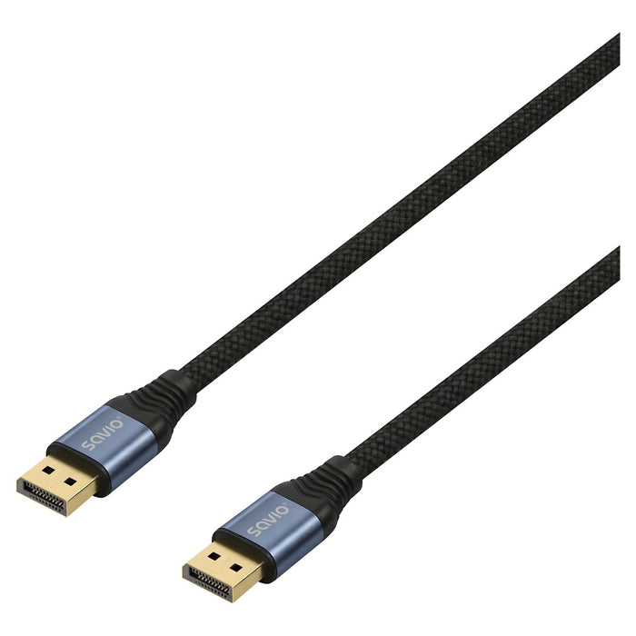 Savio CL-211 DisplayPort кабел 3 м Черен