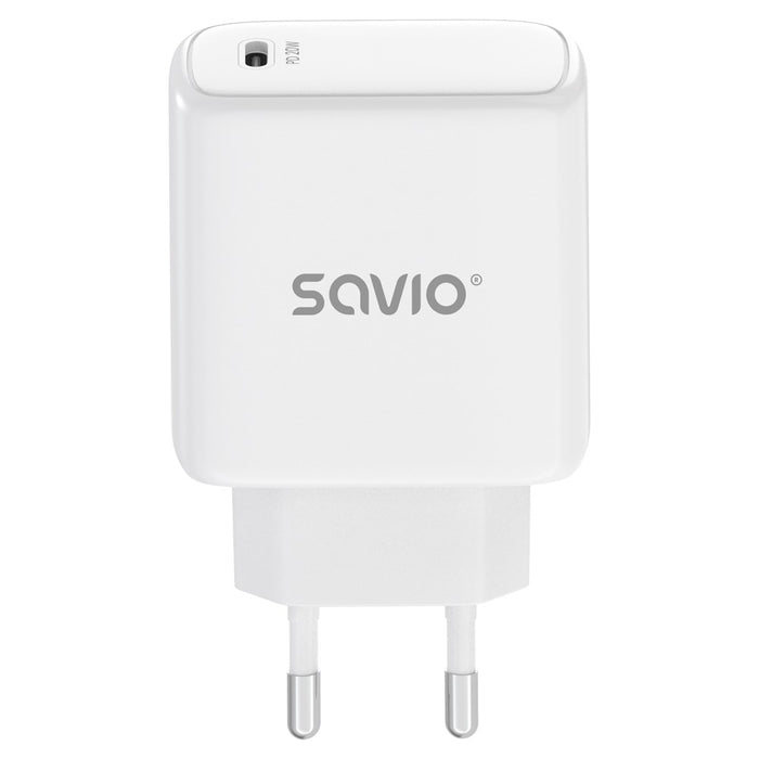 Зарядно за стена SAVIO LA-14 20W с Power Delivery 3.0