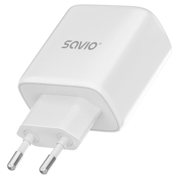Зарядно за стена SAVIO LA-14 20W с Power Delivery 3.0