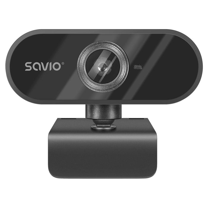 Savio CAK-04 уеб камера 720 MP 1280 x 720 пиксела USB Черна