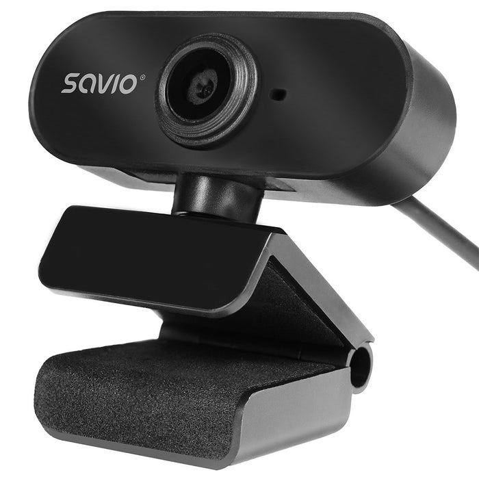 Savio CAK-04 уеб камера 720 MP 1280 x 720 пиксела USB Черна