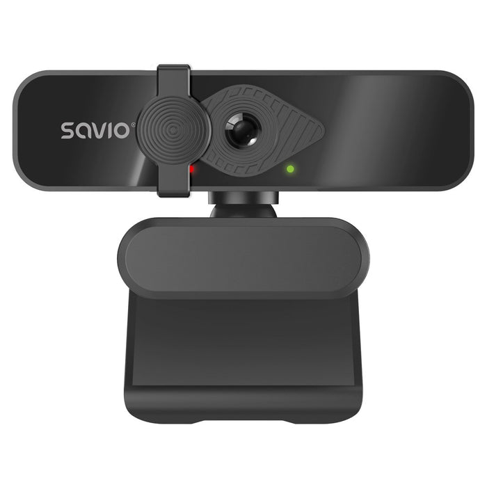 Savio CAK-06 уеб камера 3840 x 2160 пиксела USB Черна