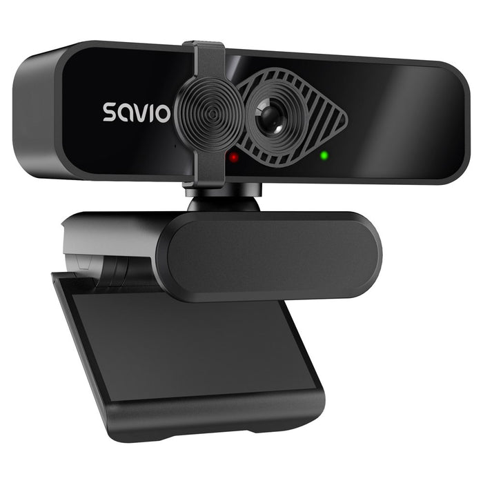 Savio CAK-06 уеб камера 3840 x 2160 пиксела USB Черна
