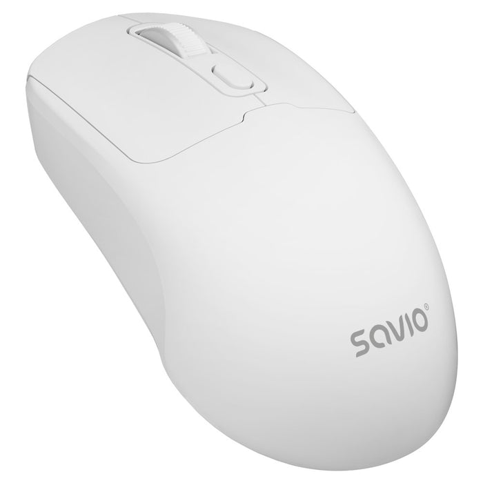 Универсална мишка Savio MB-05, Bluetooth, за двете ръце и лява ръка, 1600 DPI
