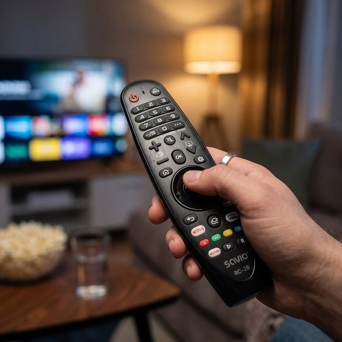 Универсално / резервно дистанционно управление за LG телевизор – SMART TV SAVIO RC-28
