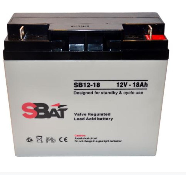 АКУМУЛАТОР 12V 18AH SBAT