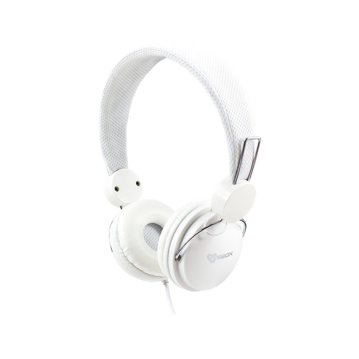 Слушалки SBOX HS-736W WHITE