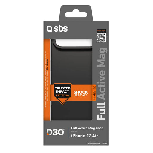 SBS Full Active Mag Case с технология D3O за iPhone 17 Air