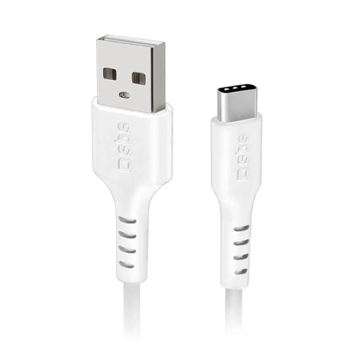 SBS TECABLEMICROC15W USB-A - USB-C кабел 1,5 м - бял