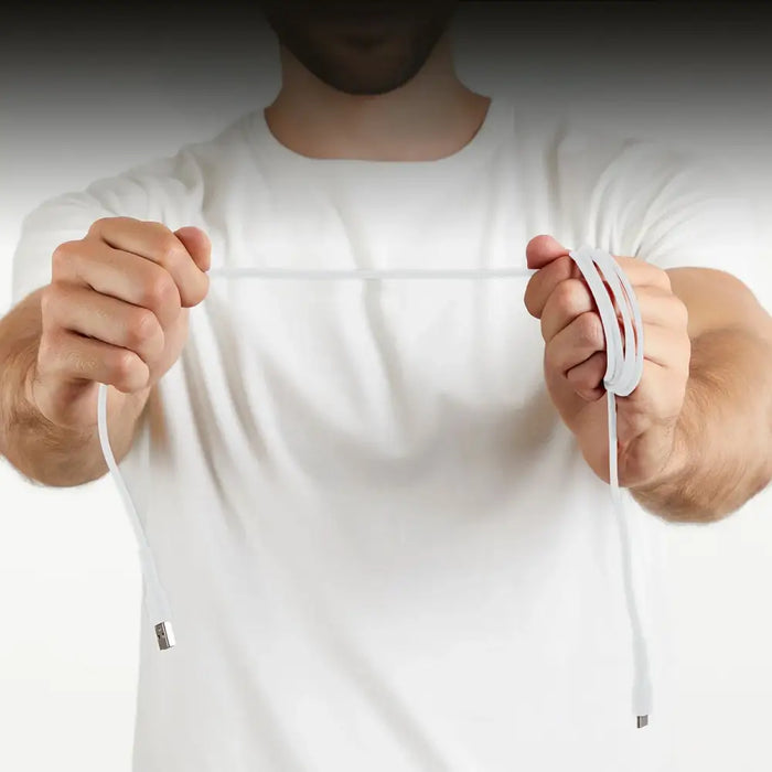 SBS TECABLEMICROC15W USB-A - USB-C кабел 1,5 м - бял