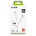SBS TECABLETCC10W USB-C кабел - USB-C захранване 25W 1 m