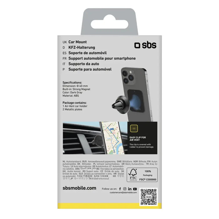 SBS TESUPMAGMCLIP MagSafe съвместим държач за смартфон