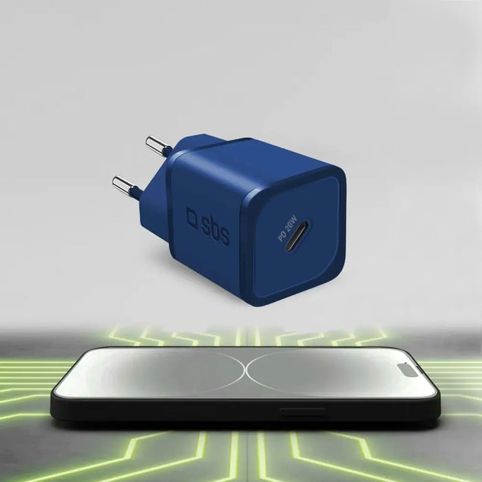 SBS TETRGAN1C20B 20W GaN стенно зарядно устройство