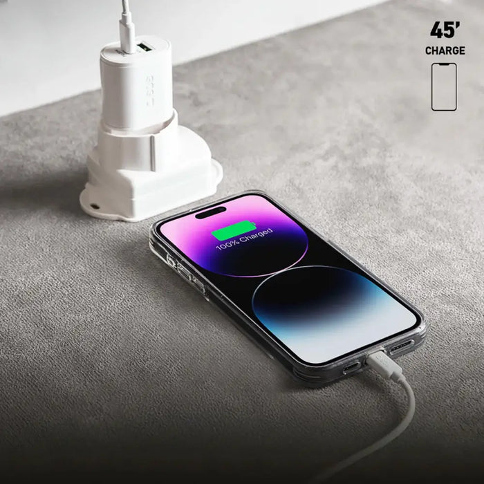SBS TETRPD20W 20W USB-A USB-C стенно зарядно устройство
