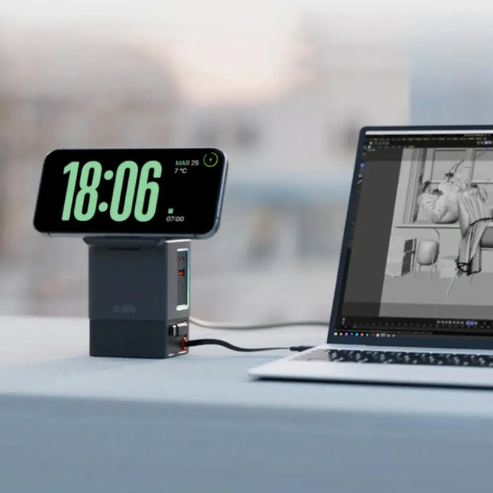 SBS захранваща докинг станция 6-в-1 с MagSafe стойка