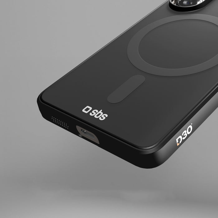 SBS Full Active Case D3O за Samsung Galaxy S26, съвместим с MagSafe - черен