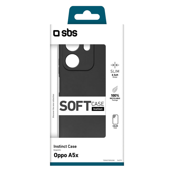 Калъф SBS Instinct за Oppo A5X - черен