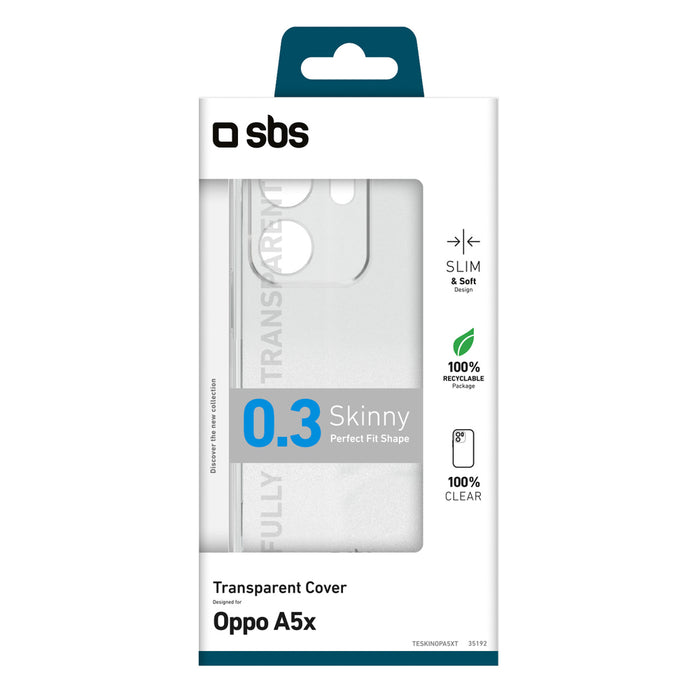 SBS Skinny калъф за Oppo A5X - прозрачен