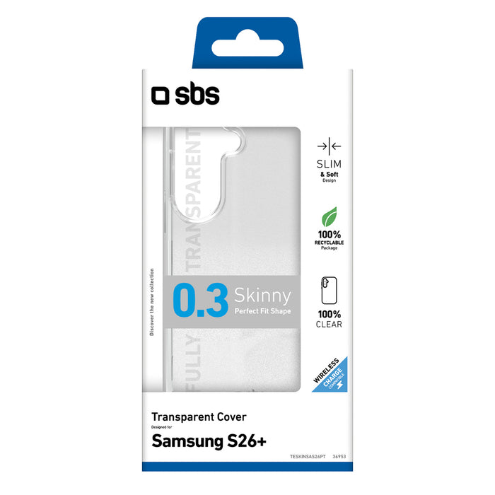 SBS Skinny Cover за Samsung Galaxy S26 Plus - Прозрачен
