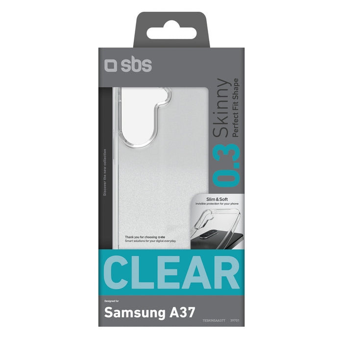 SBS Skinny калъф за Samsung Galaxy A37 - прозрачен