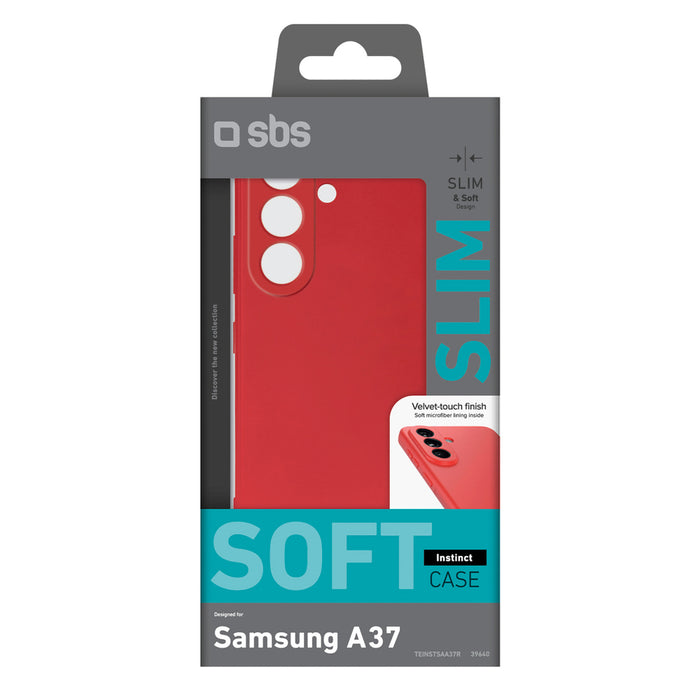 Калъф SBS Instinct за Samsung Galaxy A37 - червен