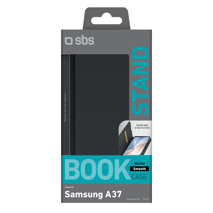 Калъф-портфейл SBS за Samsung Galaxy A37 с флип - черен