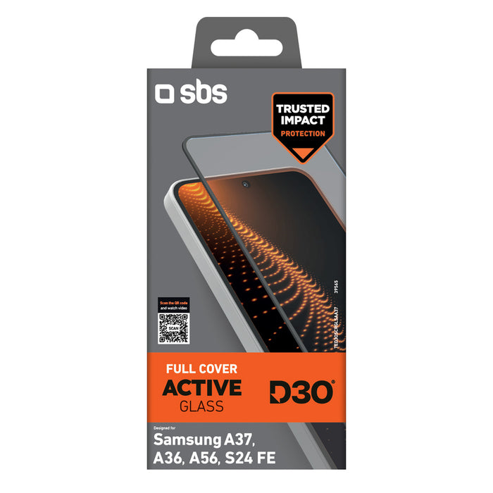 Закалено стъкло SBS D3O за Samsung Galaxy A37