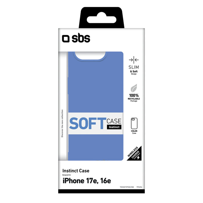 Калъф SBS Instinct за iPhone 16e / 17e - син