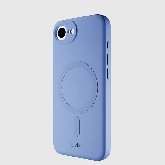 Калъф SBS Instinct Mag за iPhone 16e / 17e, съвместим с MagSafe - син