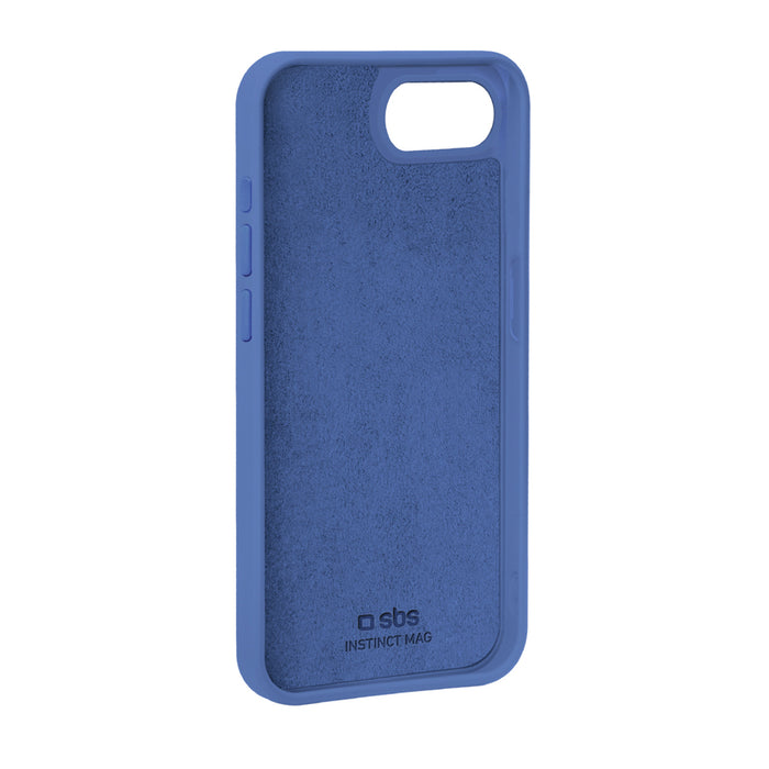 Калъф SBS Instinct Mag за iPhone 16e / 17e, съвместим с MagSafe - син