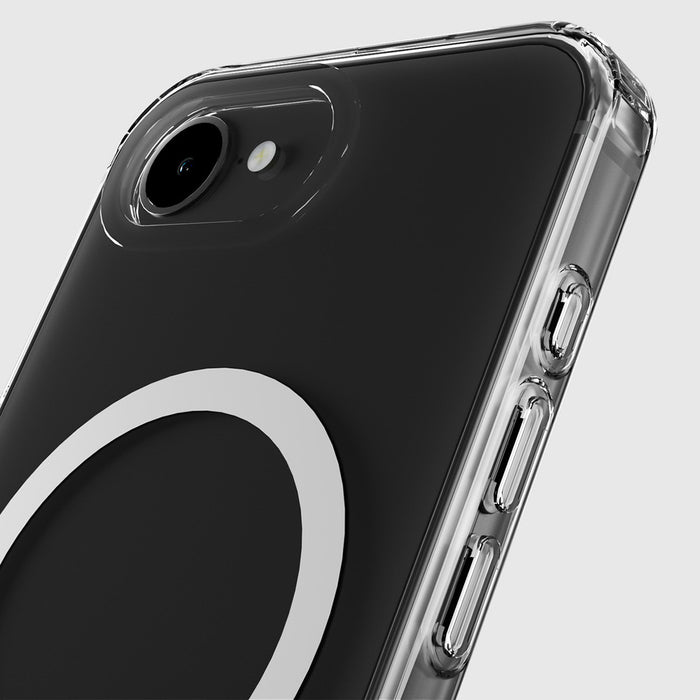 SBS Cover Light Mag Защитен калъф за iPhone 16e / 17e, съвместим с MagSafe - прозрачен