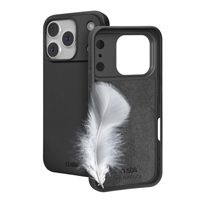 Калъф SBS Instinct за iPhone 17 Pro - черен