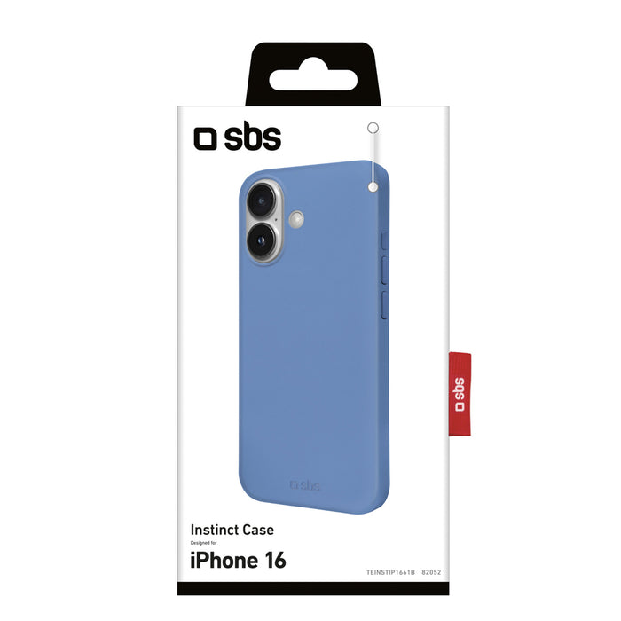 Калъф SBS Instinct за iPhone 16 - син