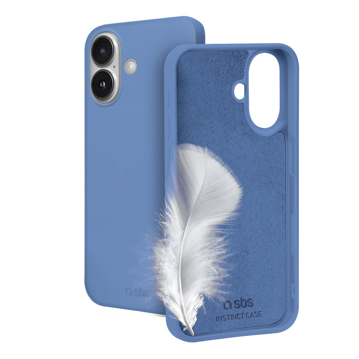 Калъф SBS Instinct за iPhone 16 - син
