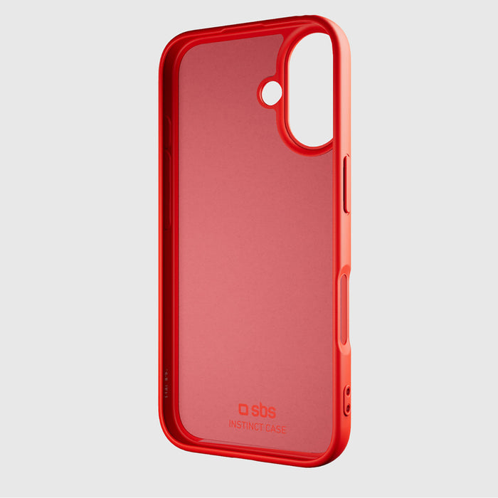 Калъф SBS Instinct за iPhone 16 - червен