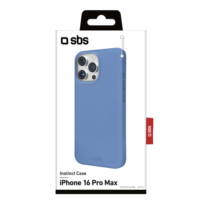 Калъф SBS Instinct за iPhone 16 Pro Max - син