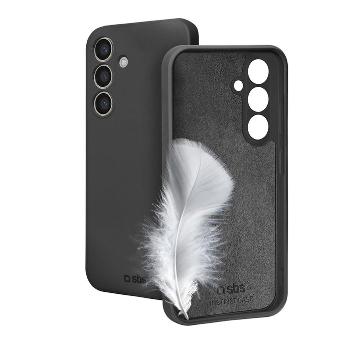 Калъф SBS Instinct за Samsung Galaxy S25 - черен