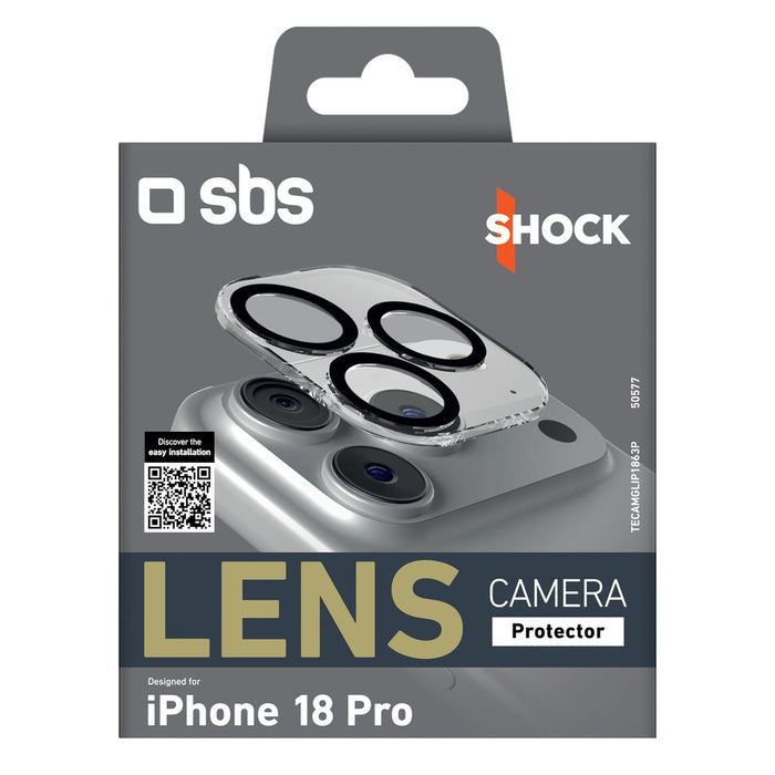 SBS протектор за обектив за камера за iPhone 18 Pro