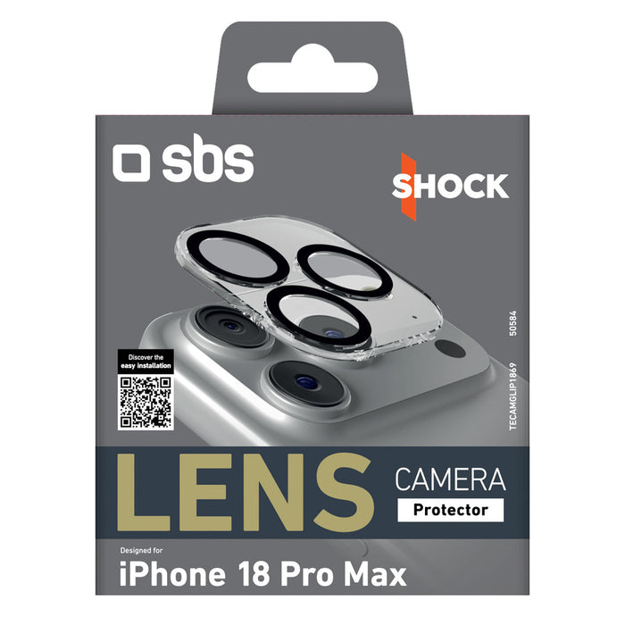 Протектор за камера SBS Lens за iPhone 18 Pro Max