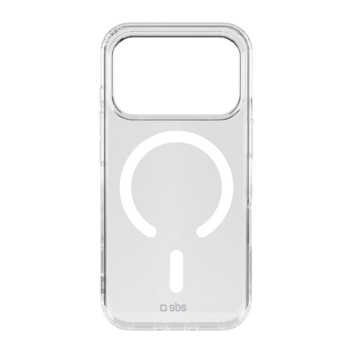 SBS D3O Active Case за iPhone 18 Pro Max / 17 Pro Max, съвместим с MagSafe - прозрачен
