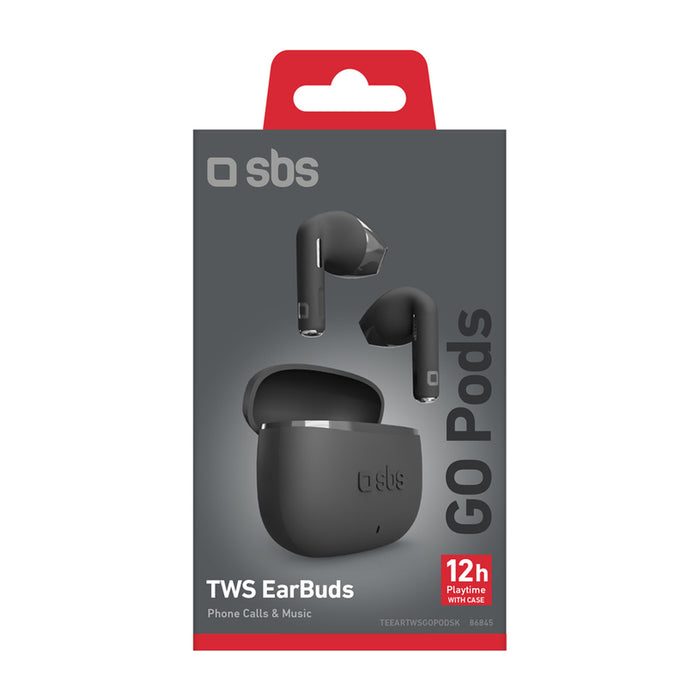 True wireless слушалки SBS 85845 BLACK