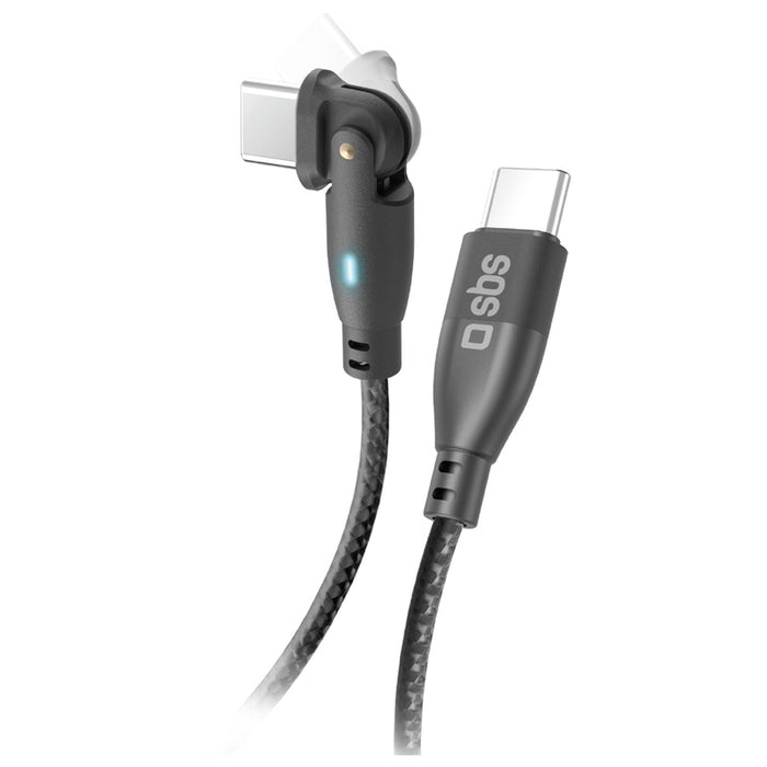 КАБЕЛ SBS USB-C 2.0 60W Flexy 1 m 180* B
