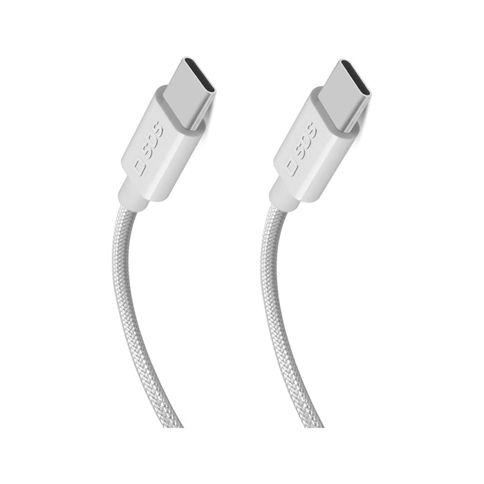 Кабел SBS USB-C 3.2 100W PD 1.5M WHITE